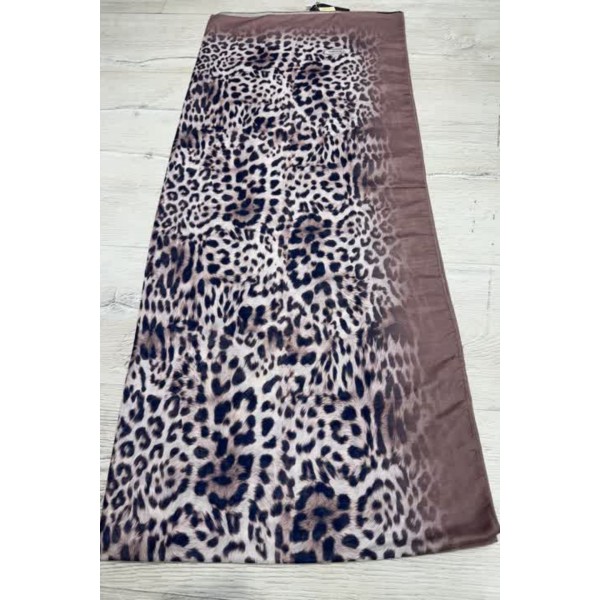 Dijital Soft Leopar Şal 0004